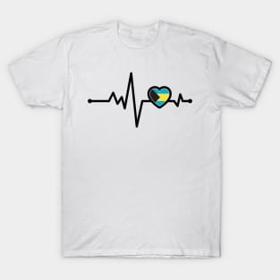 Bahamas Heart Monitor T-Shirt